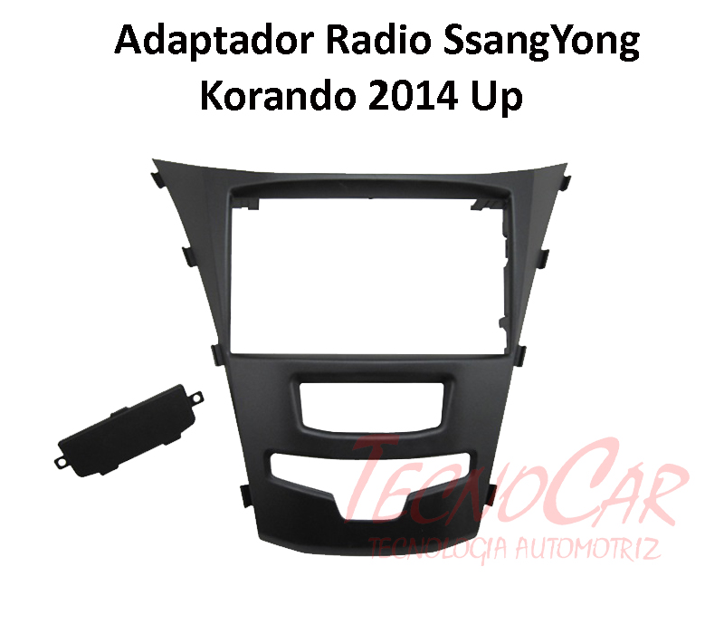 Adaptador radio SSANG YONG KORANDO 2014 up